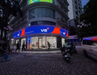 Biển hiệu Ngân hàng VIB